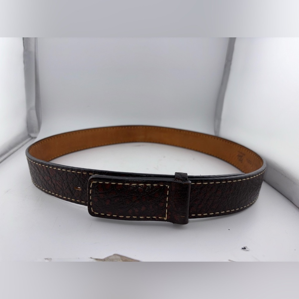 VINTAGE TONY LAMA Belt 36 Brown Cowhide leather Western Cowboy Rodeo​​ - Picture 5 of 8